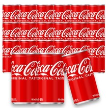 코카콜라 콜라 190ml 30캔 캔음료 음료수 탄산음료