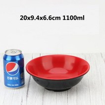 일본 우동 그릇 덮밥 라면 세트 도자기 가정 밥 상업 식당 수프 모조 도자기라면 두유 Wonton Congee 아침 쇠고기 국수 그릇122, H 8inch