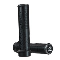 YSSHOP 자전거 핸들 손잡이 그립 MTB 사이클 도로 산악 자전거, 138x22x22mm, 고무 알루미늄, 블랙