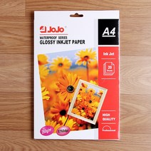A4 잉크젯 포토인화지 260g / 20매 광택 포토용지, 1, 1