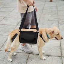 대형견 보행 보조 밸트 노견 부상견 보행보조기 재활, CYB/01 보조 벨트/블루/XL