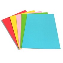 +[복스마켓]+_4절하드보드지(칼라10매)문구 미술 제도용지류 튼튼한종이 공예용 컬러 만들기용+[BOKS_MARKET]+, 연두