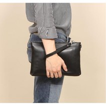 출근가방 깔끔한 무지 남성클러치백 남자파우치 남자핸드백