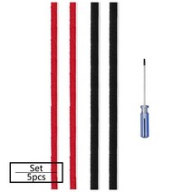 다이슨 브러쉬 노줄 청소기 수리 교체 호환 롤링 브러시 스트립 소프트 롤러 헤드 액세서리 2 4 6 부드러운, [02] 5pcs