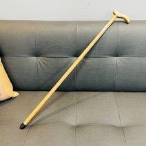 지니홀딩스 다용도 나무지팡이 약 88cm 어르신 지팡이 할머니 지팡이 보행보조용품, 1개