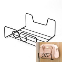 가방정리대 가방 보관함 수납 거치대 블랙