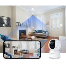 가정용 적외선 홈카메라 반려동물 펫캠 laxihub mini 감시 ip 카메라 ptz, 32GB 카드로, 협력사, 영국 플러그