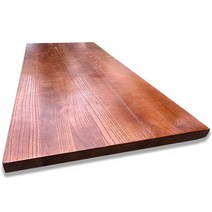 우드슬랩 상판 가구 일자 통원목 나무 회의 식탁 판넬, 소나무 140x60x3cm