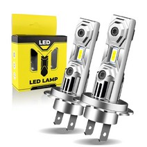 오토바이 60W 화이트 12000lm H7 LED 헤드 라이트 전구 혼다 실버 윙 600 2002-2013 FSC600, 02 2PCS LED H7 WHITE