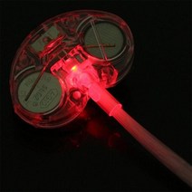 밝은 축하 용품 조명 LED 헤어 브레이드 클립 헤어핀 여러 가지 빛깔의 플래시 라이트 부활절 생일 네온 파티 댄스 6ZHH065, [02] 빨간