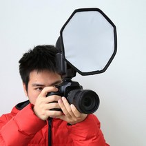 20cm 범용 8각형 스타일 접이식 플래시 라이트 디퓨저 octagon speedlight 디퓨저 softbox canon nikon용