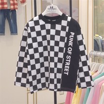 petit enfant (NEWCORE_강남) 꼼므모아_쁘띠앙팡 NC02 체크절개티셔츠 CCT12UTS38 (6608375)
