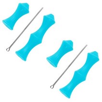 1 pc 양궁 손가락 가드 보우 스트링 핑거 세이버 탭 리 커브 보우 실리콘 핑거 릴리스 핑거 프로텍터 기어 액세서리, CHINA, Blue2pcs