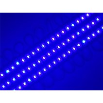 12V 60LED 밴 인테리어 조명 5730SMD Led 모듈 5m 연결 와이어 자동차 캐러밴 트레일러 버스화물, 한개옵션1, 05 Blue