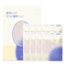 뢰브 Lovv 새부리형 일회용 컬러마스크 대형 중형 마스크, 중형 핑크 40매