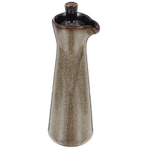 세라믹 조미료 용기 주방 조미료 병 일본식 조미료 병, 라이트 그레이, 하나