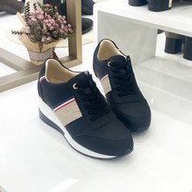 탠디 X22016 BLACK 키높이 여자스니커즈 6cm 미셸by탠디 TW157H