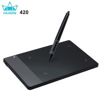 액정 타블렛 그래픽 그림 드로잉 4 인치 디지털 미니 usb 서명 펜 osu 태블릿, 협력사, 검은 색