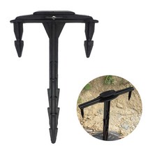 크래커 T형 농업용 멀칭핀 멀드핀 밭 고정핀 비닐핀 100개입, 1개