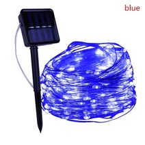 LED 전광판 LED 야외 태양 램프 문자열 조명 100200 LED 요정 갈 야외조명, 따뜻한, 30M 300LED