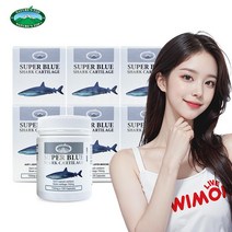 [6박스 세트] 네이쳐스탑 호주산 상어연골 콘드로이친 함유 775mg 360캡슐