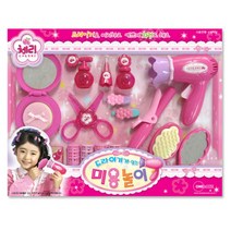 쇼핑브로 체리 미용놀이 세트 / 어린이 미용실 메이크업 놀이 장난감 / 여자아이 여아 선물용
