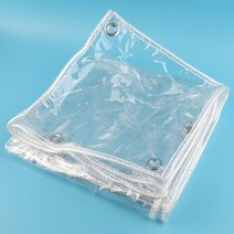 파고라 야외 정자 조립식 테라스0.35mm PVC 99.99% 투명 방수 천 애완 동물 집 커버 야외 식물 창 고 발코, 01 PVC Transparent_25 1.5x2m