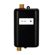 3000W 탱크리스 전기 온수기 싱크대 아래 순간 온수 난방 플러그 온수기 가정 주방 욕실 세척 용, Black_영국 플러그