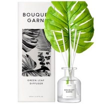부케가르니 그린리프 몬스테라 디퓨저 150ml, 블랙체리, 1개
