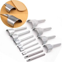 가죽 공예 도구 하프 라운드 커터 펀치 수제 벨트 스트랩에 대한 아크 모양 DIY 1 개, CN, 30mm