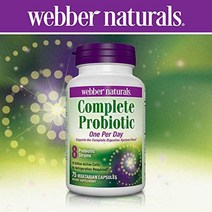 webber naturals (미국직배) 코스트코 프로바이오틱스 유산균 75정 Complete Probiotic, 1개