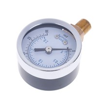 연료 공기 오일 가스 수유 측정 용 22/25/40/50mm 직경 압력 게이지 저압, 01 TS-50-15psi, 01 TS-50-15psi