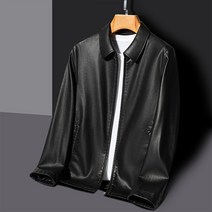 YN-2260 새로운 가을 겨울 남성 가죽 재킷 두꺼운 따뜻한 양모
