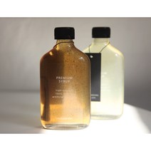 솜솜당 홈카페시럽 바닐라빈시럽 통바닐라빈시럽 수제시럽 바닐라시럽 바닐라빈 (460g) 선물 세트 새해 직원 회사, 2) 통바닐라시럽 + 박스포장