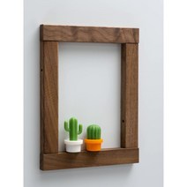 우드 액자 프레임 강력자석 사진홀더 굳즈 인테리어마그넷 데코자석 미니자석 구쯔 현관문자석 마그네틱, 대