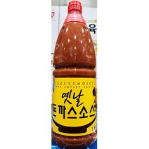 미담채 옛날 돈까스 소스 1.8L 업소용 돈가스 액상, 1