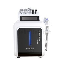 산소발생기 가정용 공기 청정 에어워셔 휴대용 산소 발생기 뷰티 장비 휴대용 10 in 1 h2o2 water oxygen jet 껍질 다이아몬드 박피술 기계 skin care, 01 Black_01 AU
