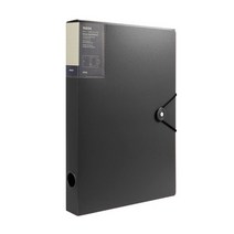 대학교 과제 논문 프린트정리 파일보관함 엘자 중학생 사무실 포카 화일철 분철 서류, 블랙