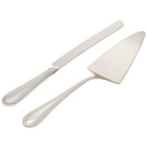 Reed & Barton Lyndon 2피스 디저트 세트 0.4kg(0.8파운드) 메탈릭