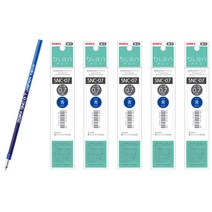 제브라 리필심 블렌 3C 0.7 블루 SNC-07, 5개