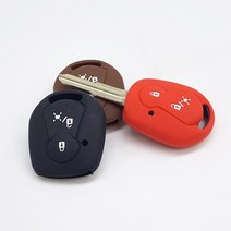 에이링크 쌍용 자동차키 스마트키 실리콘케이스 카이런 액티언 렉스턴, 4,[브라운] 리모컨키케이스, 1개