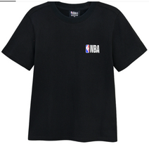 [믿고 사는 NBA 키즈] NBA 스몰 로고 두터운 반팔 티셔츠 K202TS301_BK