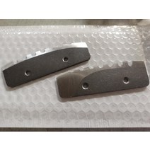 아이스드릴 얼음낚시 아이스오거 얼음끌 얼음구멍뚫기 빙어낚시 얼음낚시끌, 톱니 모양의 날 한 쌍