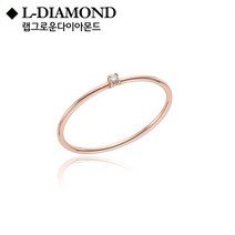로이드 로이드 L-DIAMOND White 4프롱 스키니링 LRF22160DSB2