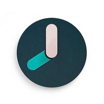 뻐꾸기시계 수입인테리어벽시계 뻐꾸기벽시계 엔틱벽시계 거실 미니멀리즘 벽시계 심플한 패션 정교한 크리에이티브 독특한 장식 인치 및 음소거 라운드 모던, 파란+12 인치