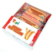 유피 빅프랭크 핫도그 모양 젤리 (30g x 24개) 1box