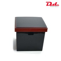 협성유통 사각찬통 락교통 생강통-흑색, 1개