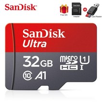100% SanDisk 128GB 100 메가바이트초 A1 메모리 카드 cameracard 32GB 64GB 마이크로 sdcard 클래스 10 UHS-1 플래시 Microsd, 04 32GB Card reader
