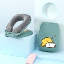 스터디카페 수험생 공부방 학생 사무실 직장인 책상 엎드려 자는 수면 낮잠 꿀잠 휴식 메모리폼 베게 쿠션 G0000604469, 열공블루