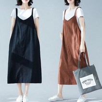 여자 데일리 원피스 점프수트 멜빵 뷔스티에 치마